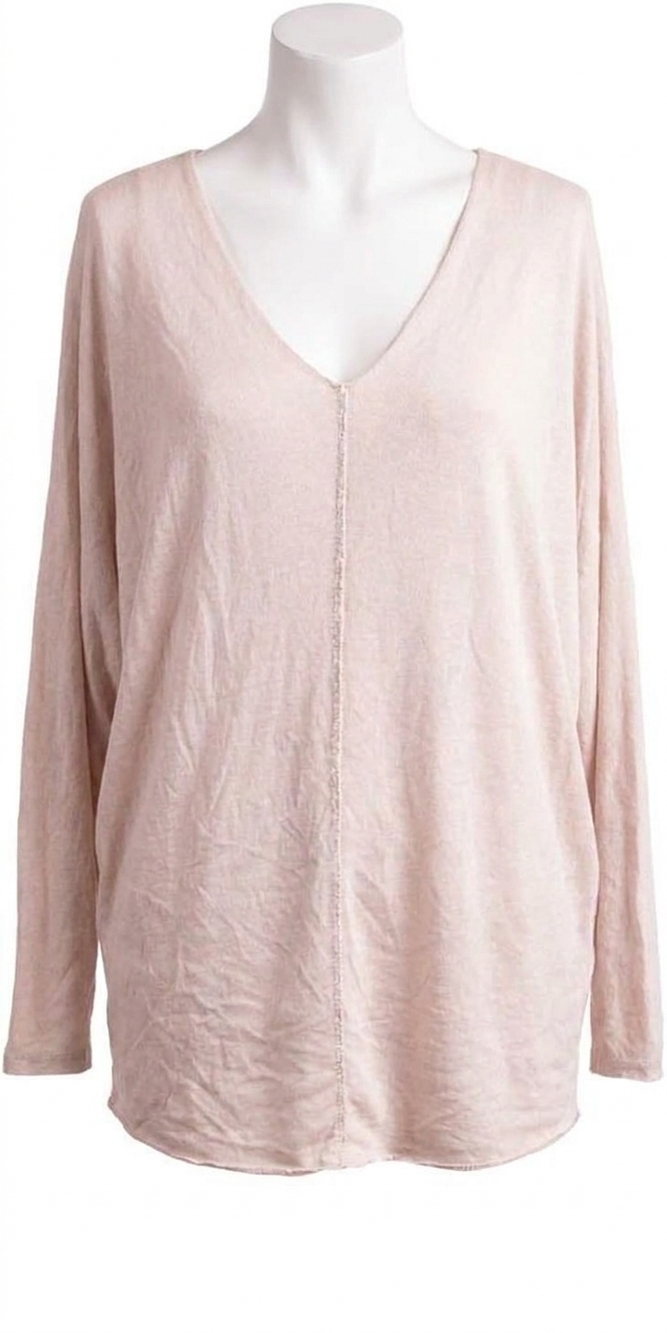 NEW GIGI MODA cammie v-neck sweater in beige